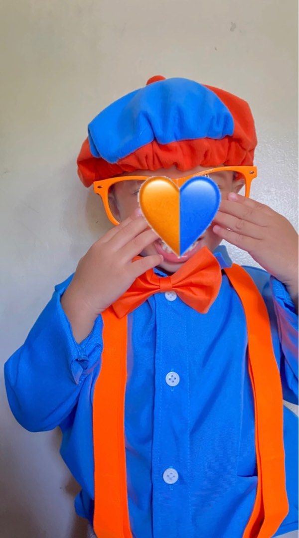 Blippi costume (Category: Babies & Kids Fashion) located in Taytay. Submitted by eyaaco0529 (Listing ID 1278118564, Image 1). Description: Blippi costume (once used) 3-4 yrs old.