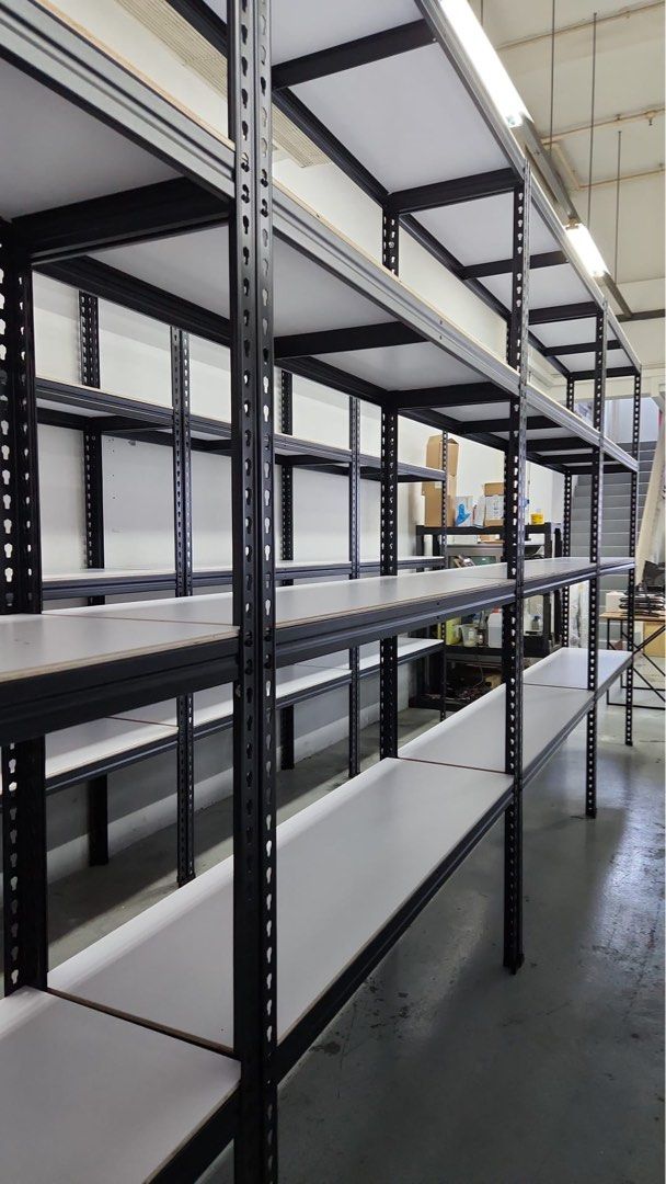 PVC WOOD BOARD/FULL-METAL boltless metal racks for storage, Furniture ...