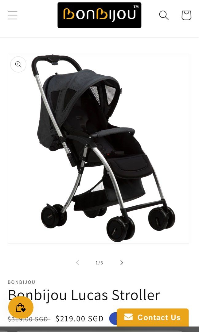 Bonbijou lucas stroller store