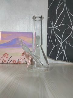 Borosilicate Glass Water pipe Classic Bong 9"