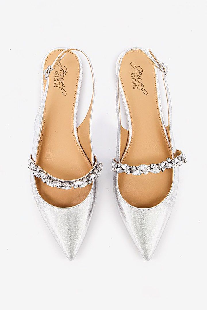 Badgley mischka jewel flats store