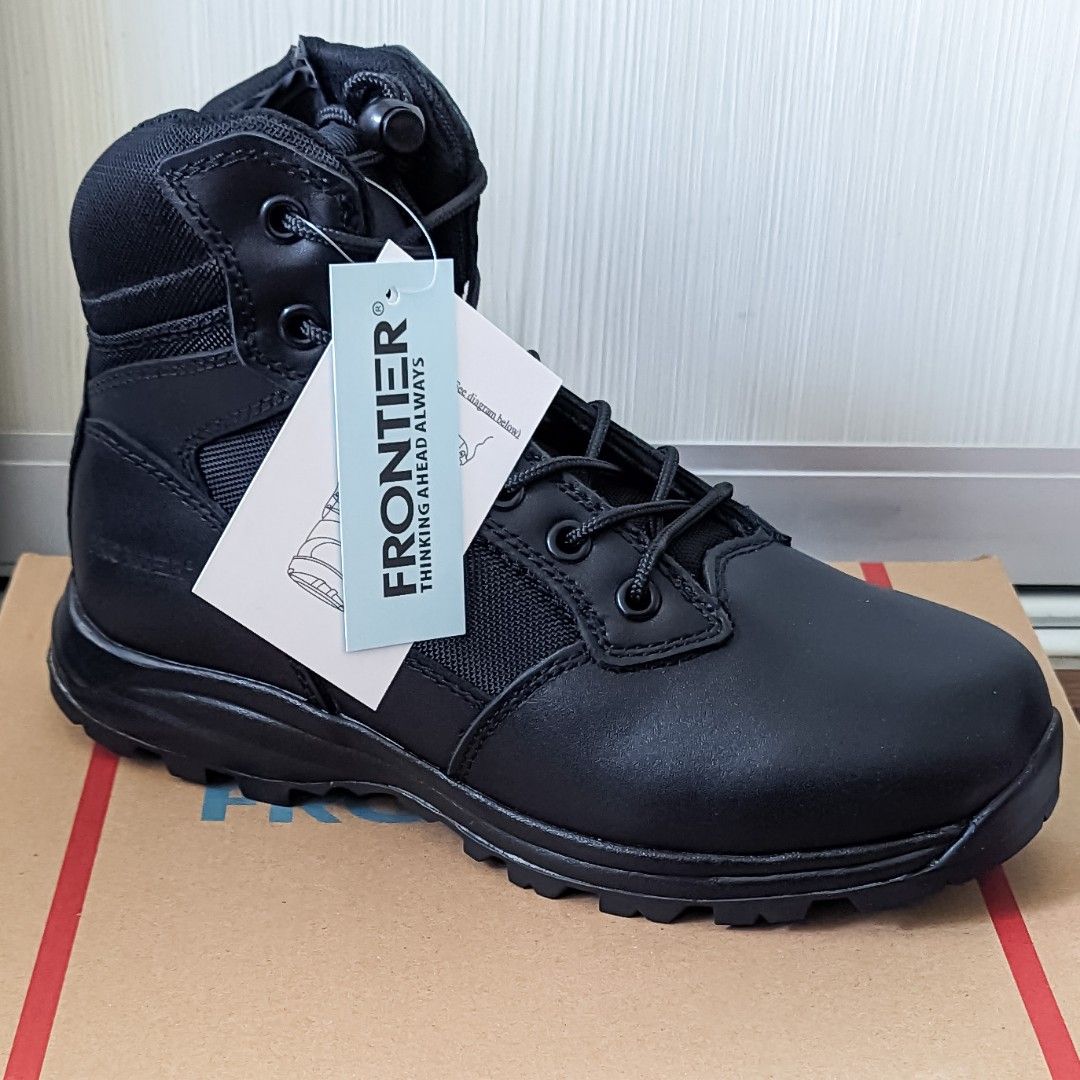 Brand New Frontier 6 Inch Tactical Boots SAF SPF Satra Boots US 9.5