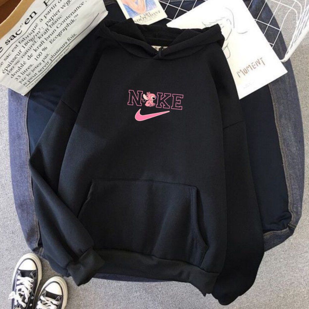 Red and black discount nike hoodie mens