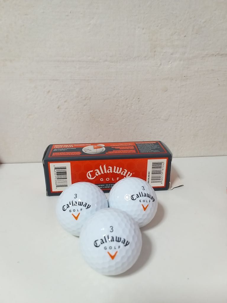 Callaway HX Hot Golf Balls / Callaway Chrome Soft (Yellow and Black