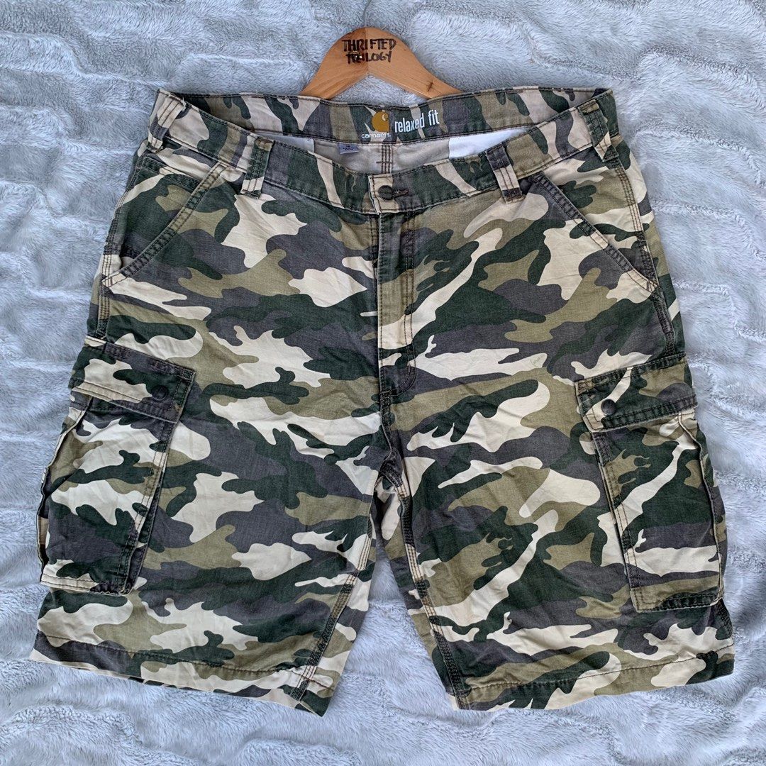 Carhart camo shorts online