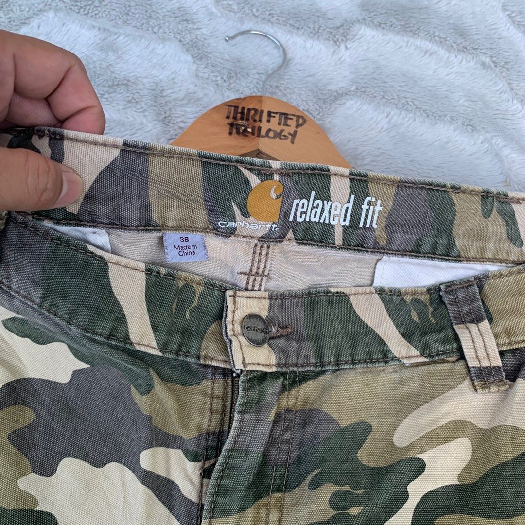 Carhartt cargo shorts camo shop