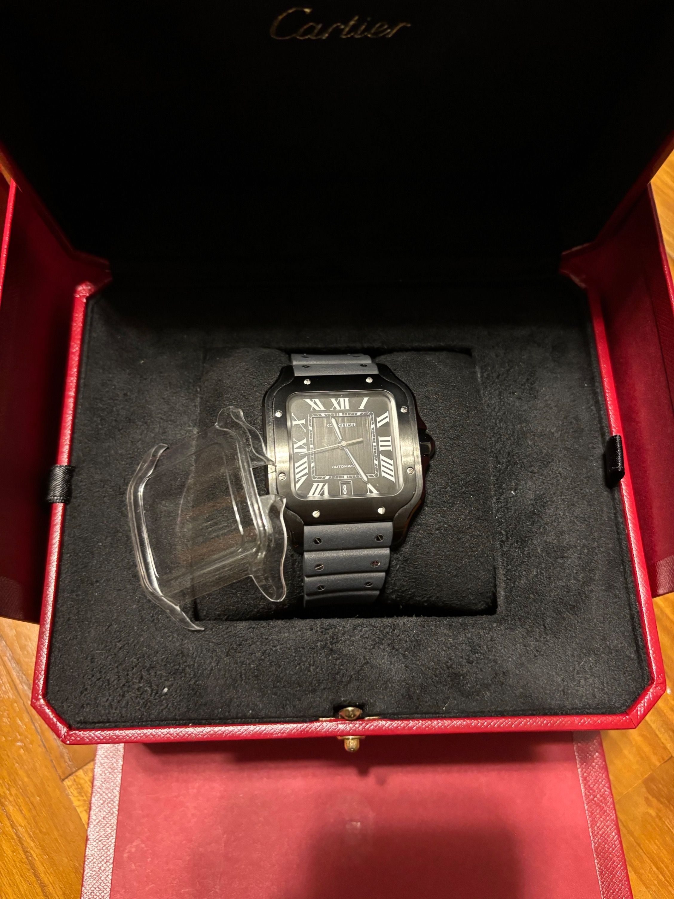 Cartier Santos ADLC WSSA0039 Box n Papers
