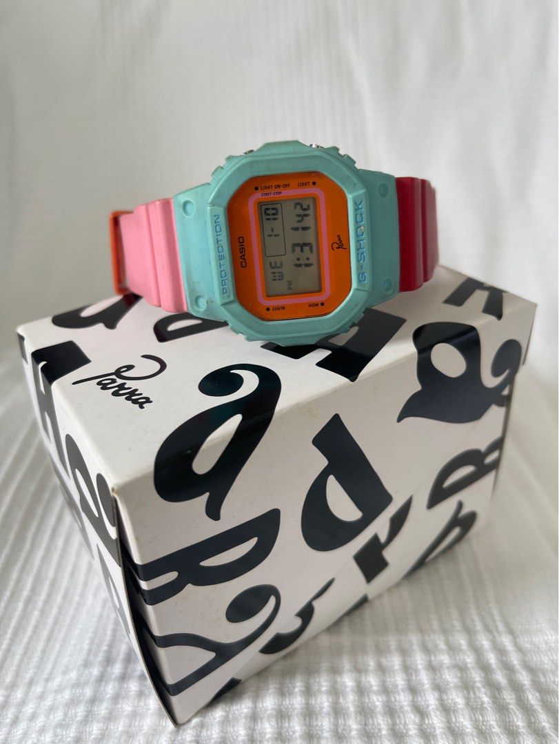 Casio G shock x Parra Watch Men s Fashion Watches Accessories Watches on Carousell