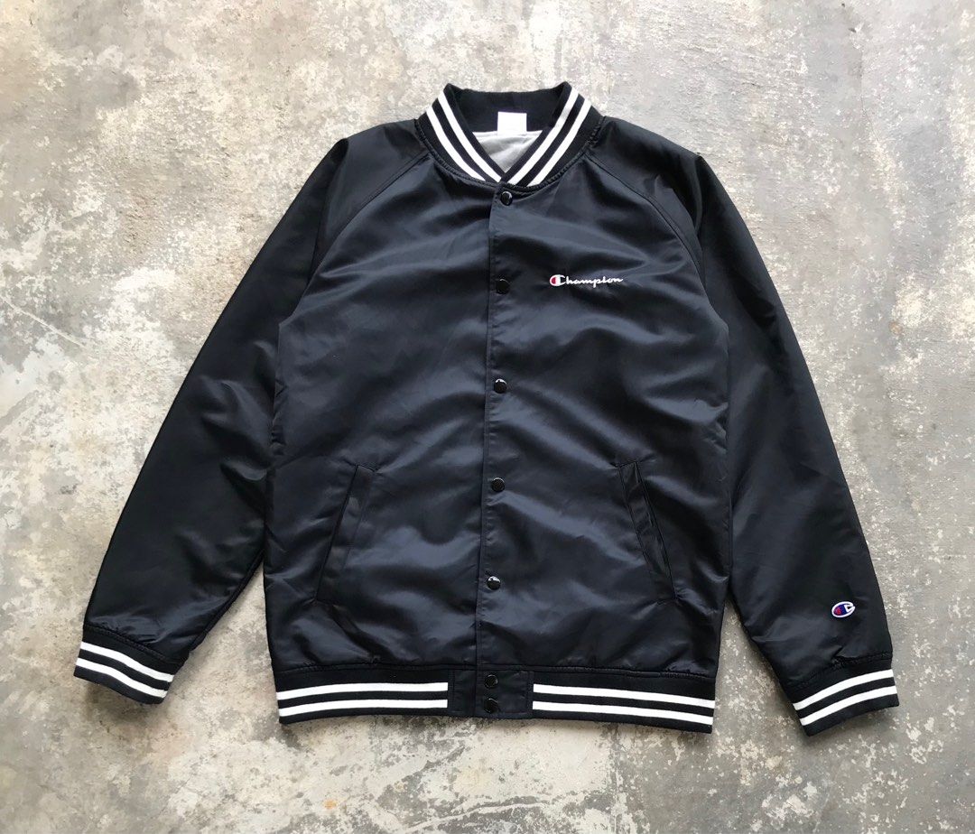 Champion varsity jacket discount mens