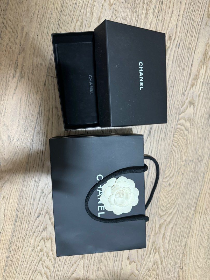 Chanel wallet dust bag sale
