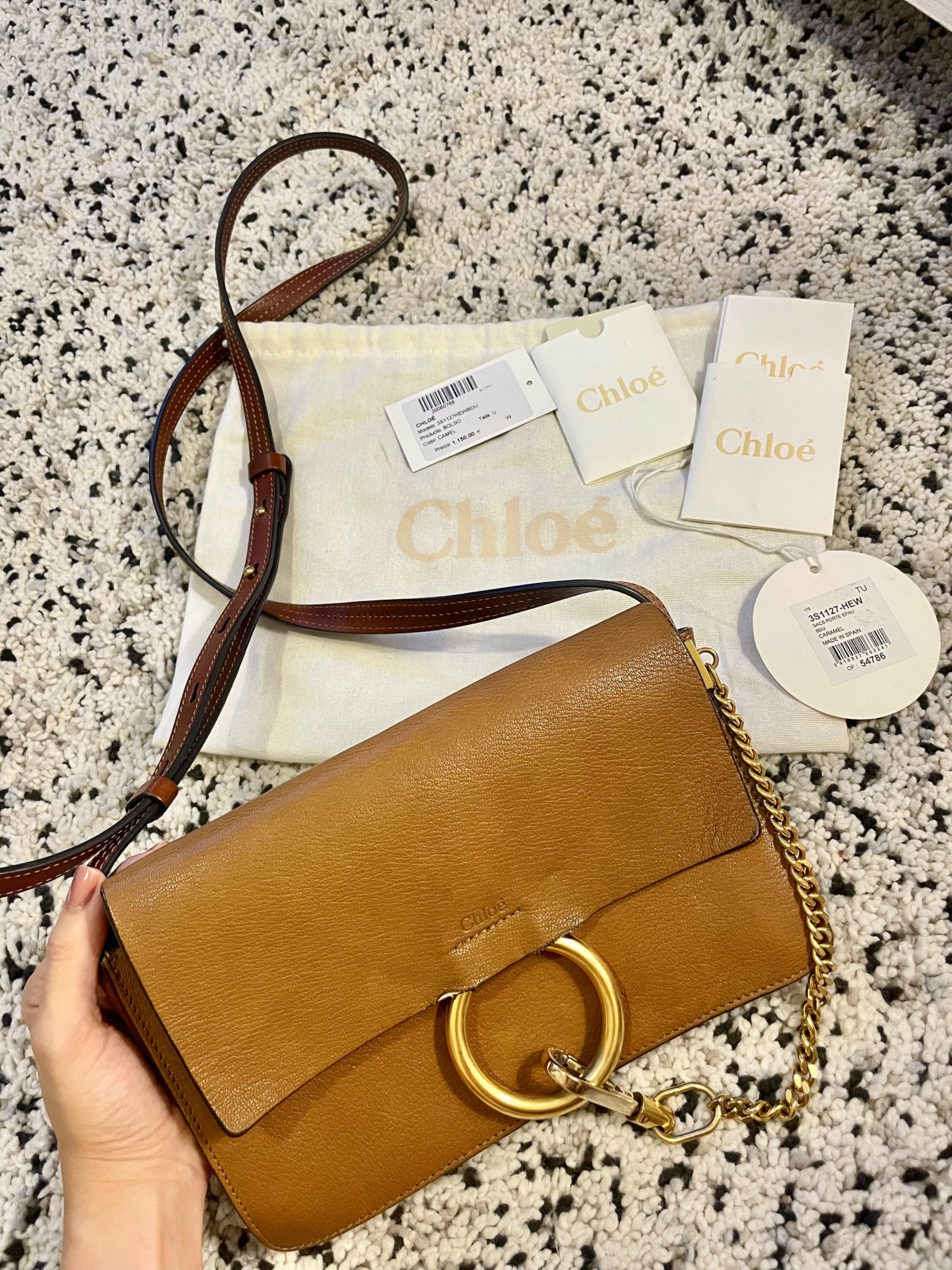 Chloe faye caramel outlet