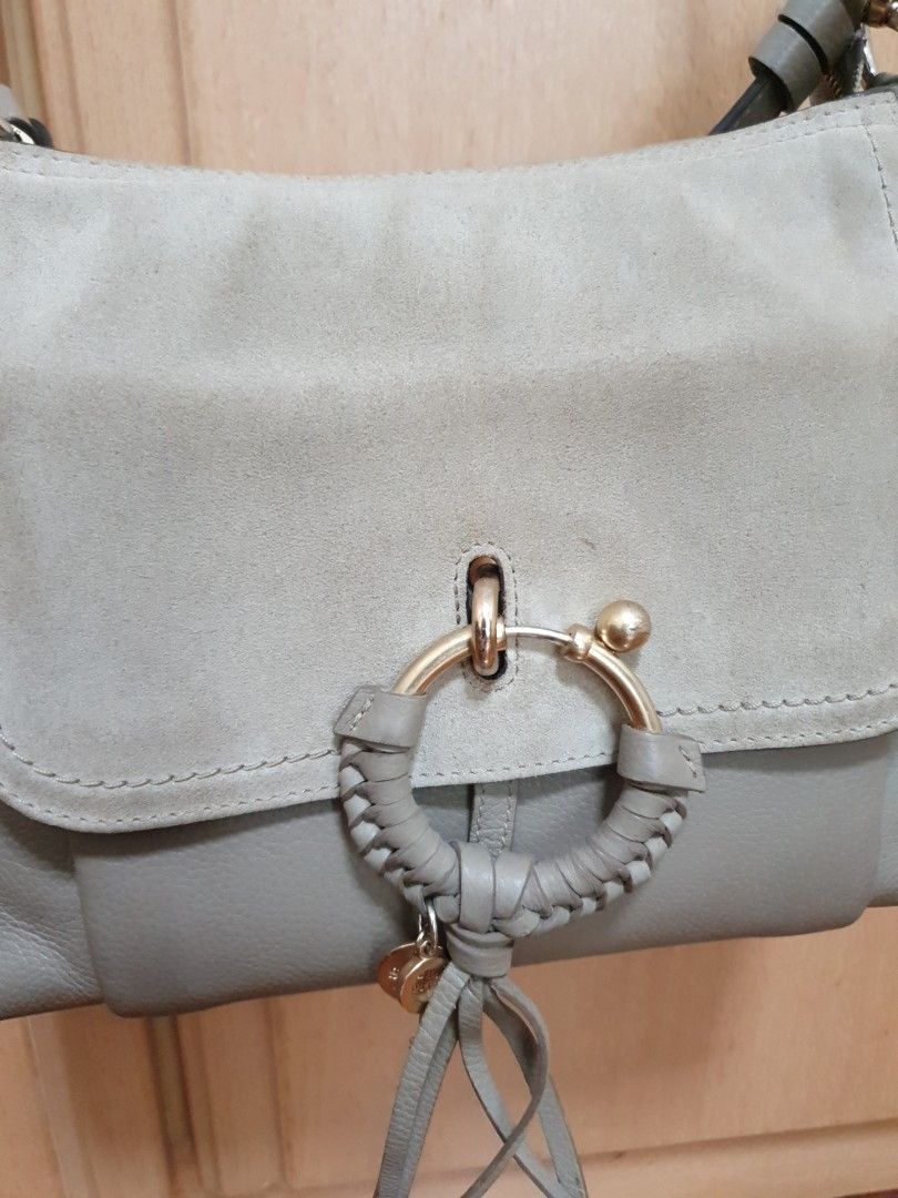Chloe Joan Medium leather shoulder bag Luxury Bags Wallets on