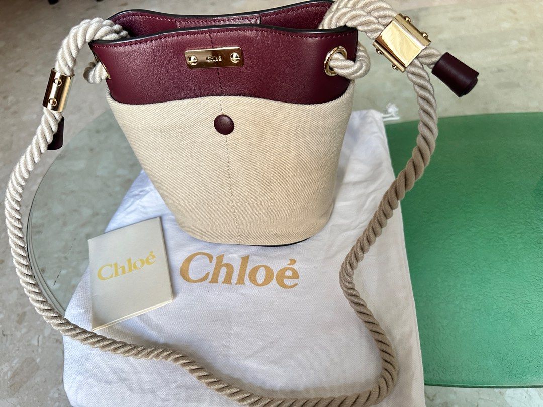 Chloe bucket bag small top
