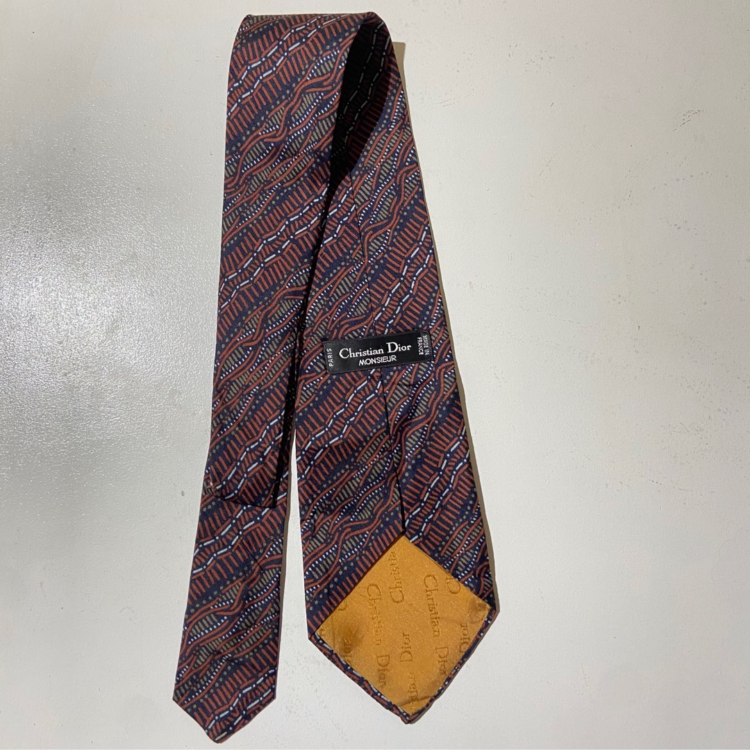 Christian dior necktie, Luxury, Accessories on Carousell