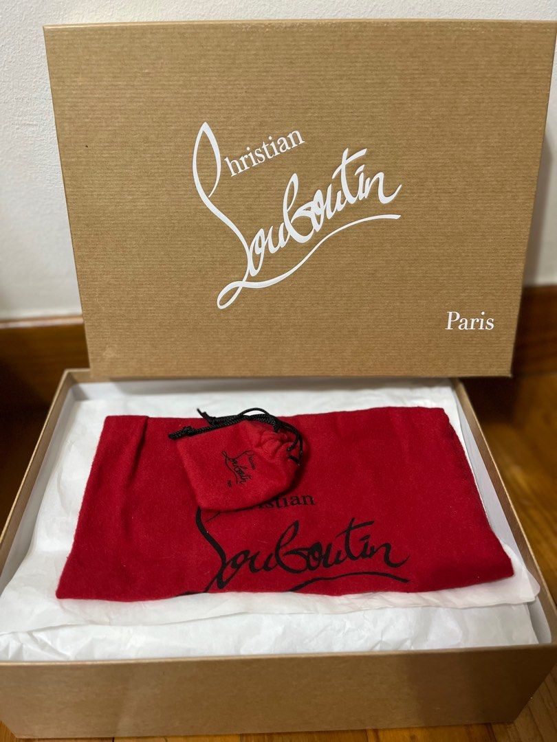 Christian louboutin discount shoe box