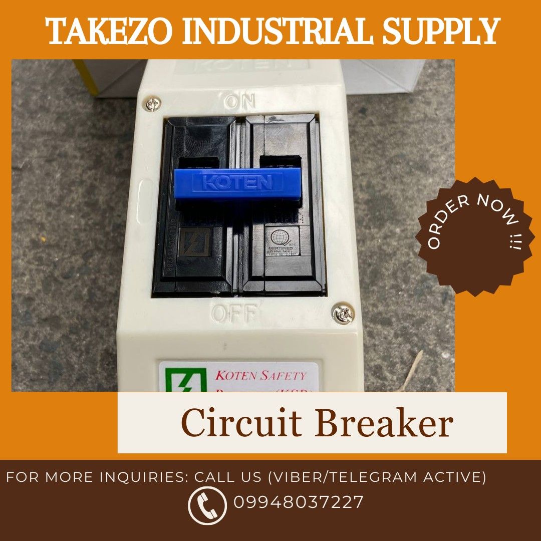 Circuit Breaker, Commercial & Industrial, Industrial Equipment on Carousell