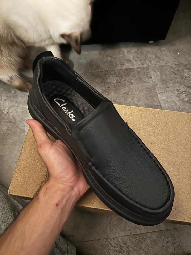 Clarks hot sale loafers mens