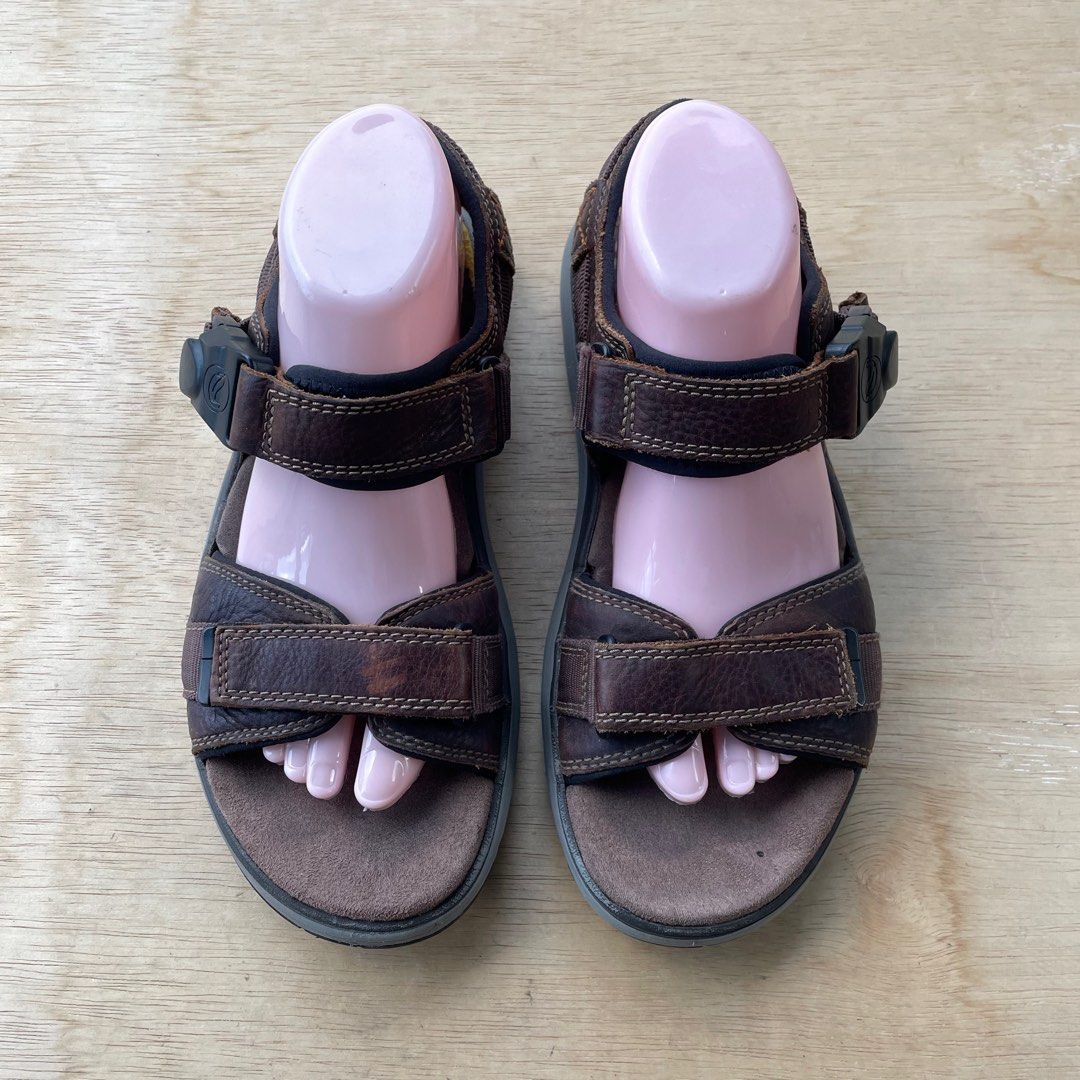 Clarks Sandal Leather Fabric 6UK RM9O