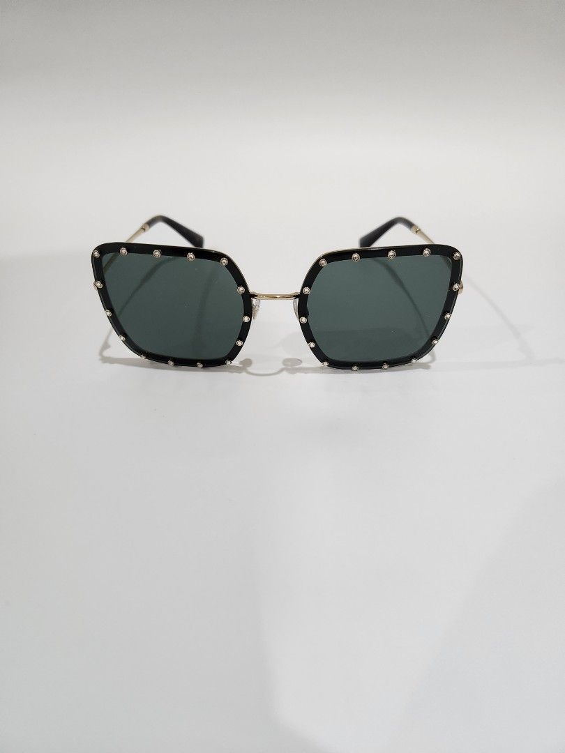 CNY SALE Valentino Crystal Stud Sunglasses Ladies Women s