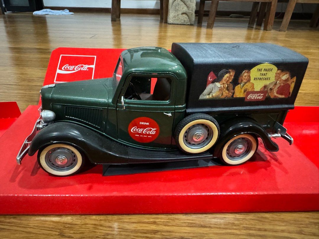 Coca cola die cast metal toy discount vehicles
