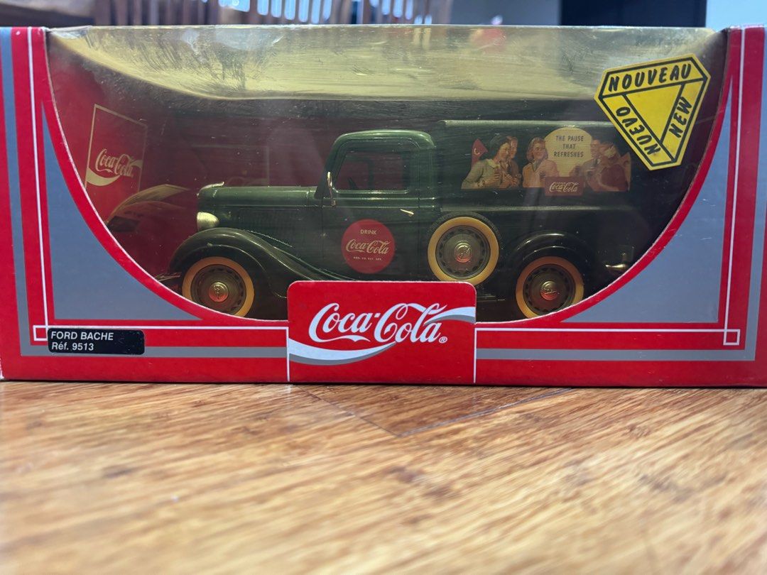 Coca Cola die cast metal toy vehicle collection
