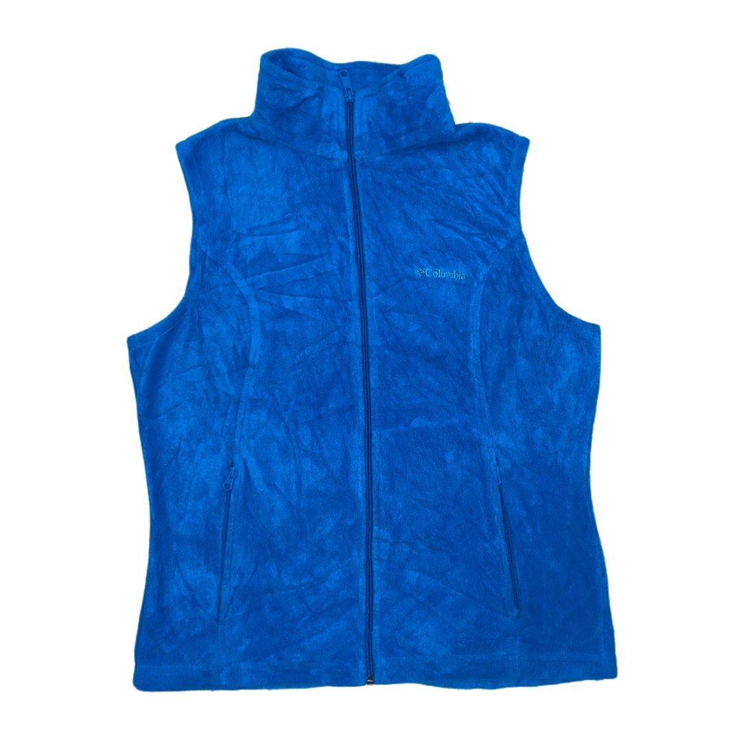 COLUMBIA OUTDOOR FLEECE VEST SLEEVELESS JACKET FOR RUNNING AND