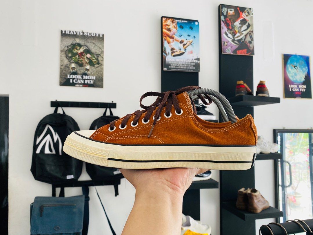Converse 1970s orange top