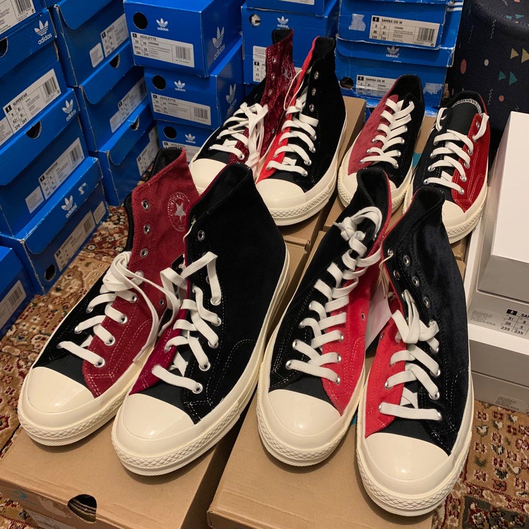 Converse chuck red hot sale