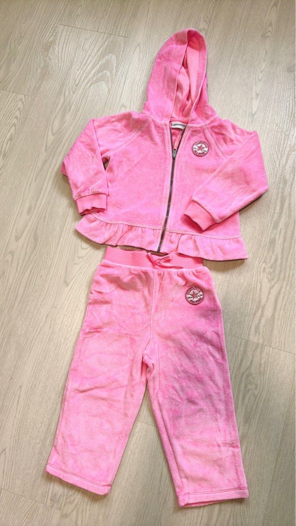 Girls converse top tracksuit