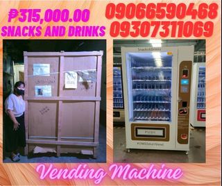 Cooling snacks and drinks Vending Machine