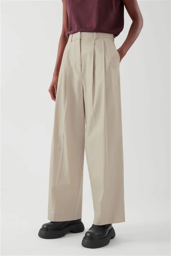 Shop Wide-leg Trousers Collection Online | COS UAE