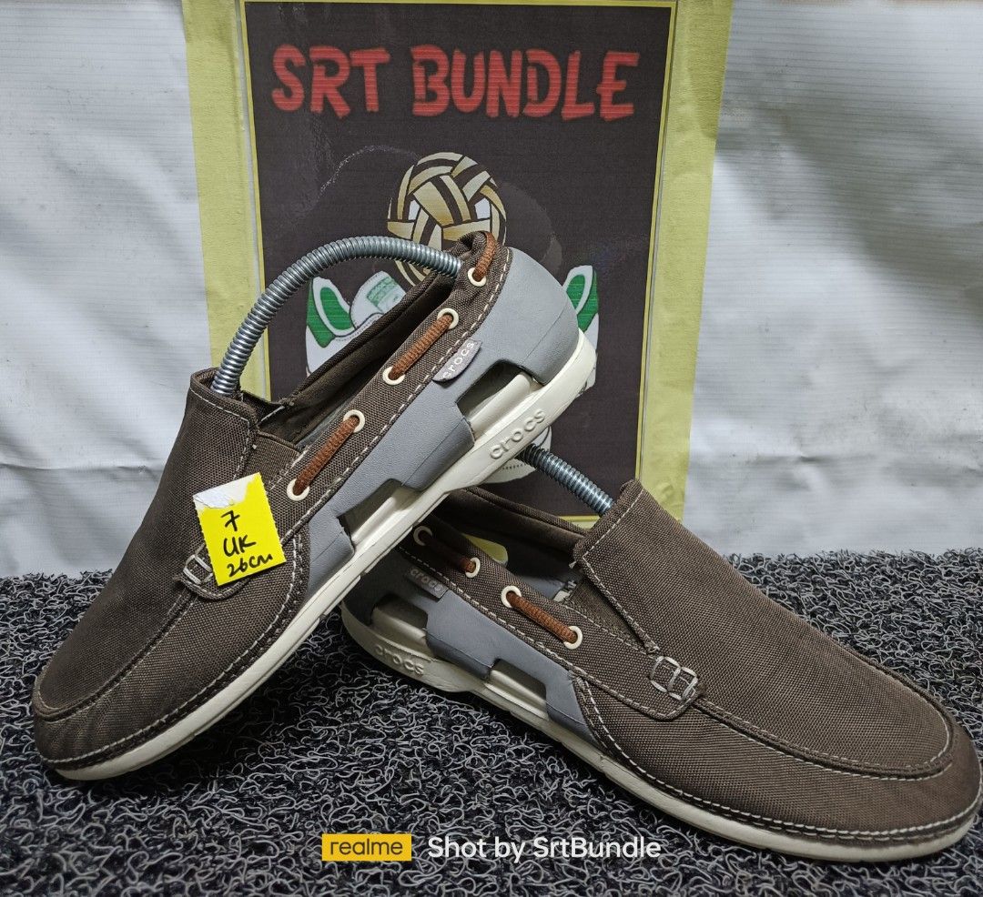 CROCS BEACH LINE BOAT SHOE Men s Fashion Footwear Sneakers on