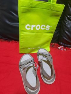 Crocs flat sandals