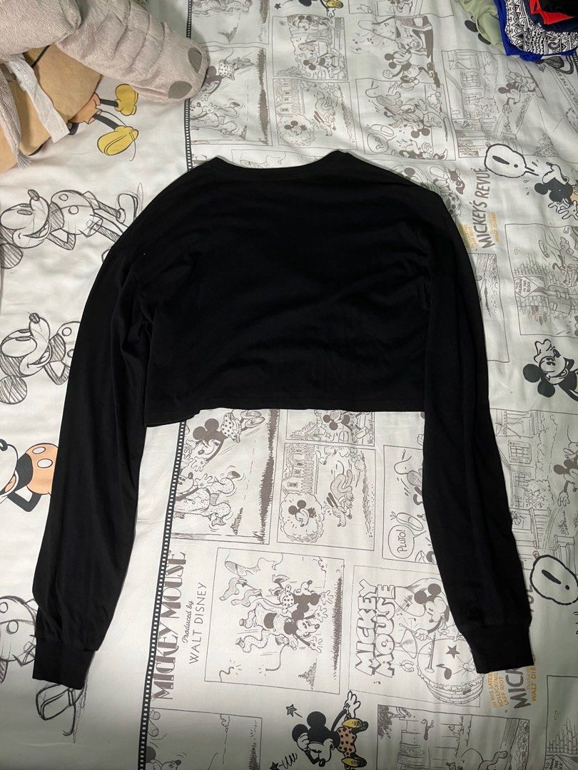 cropped bershka jurassic park sweater
