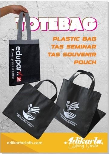 Custom top totebag murah