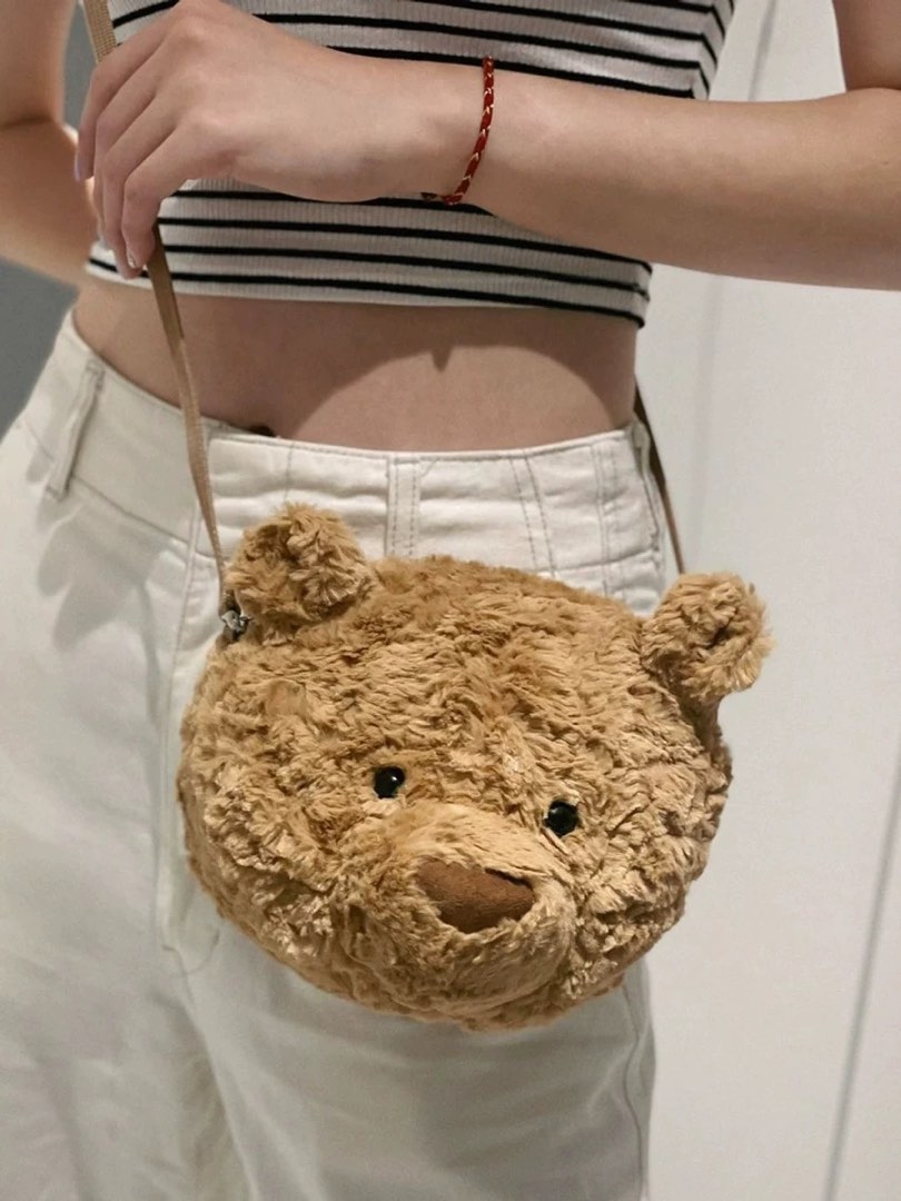 Cute Bear Sling Bag Women s Fashion Bags Wallets Cross body