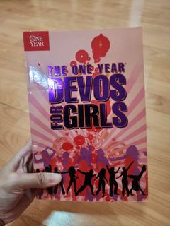 Daily Devotional Book - The One Year Devos for Girls