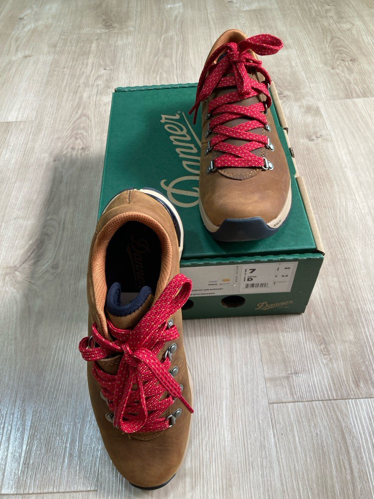 Danner hiking discount boots red laces