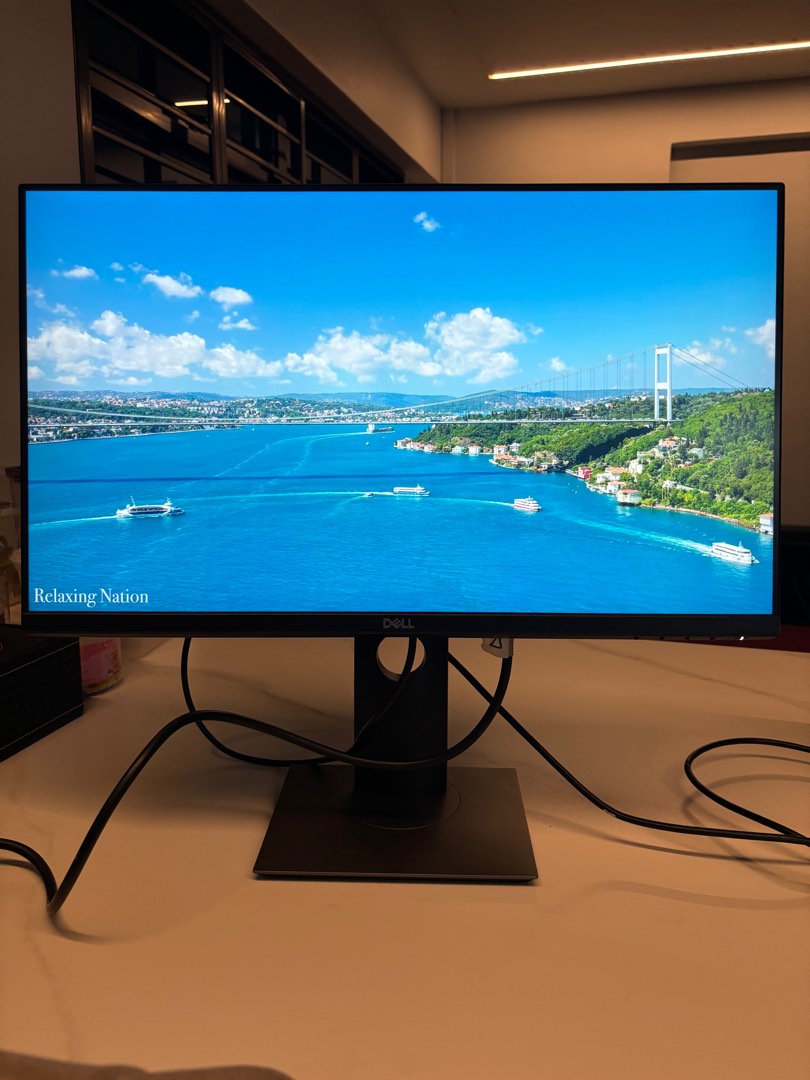 DELL P2419H 24" inch FHD IPS Monitor Height Swivel Rotate Landscape