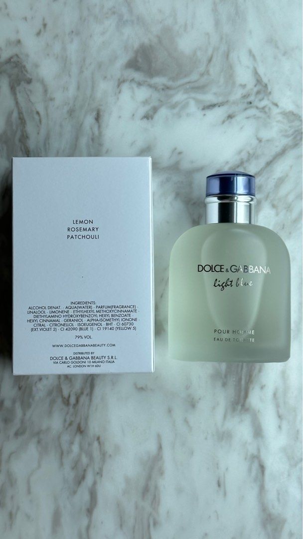 Light blue hotsell tester 100ml