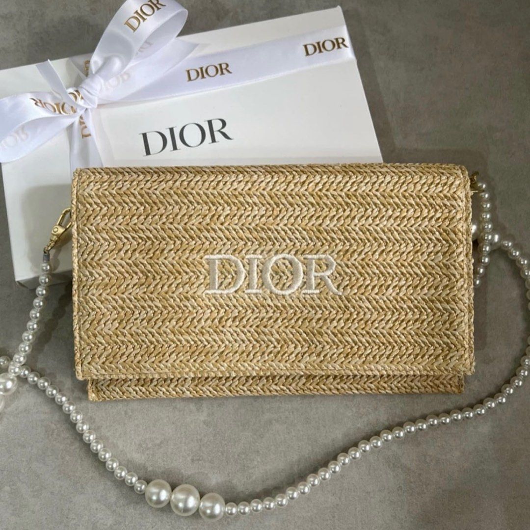 DIOR Beauty sling wallet (Category: Luxury Bags & Wallets) located in Rizal. Submitted by thetopspotfashionboutique (Listing ID 1278097376, Image 1). Description: - comes with original box - with original DIOR paper bag - authentic complimentary gift from DIOR Beauty - as seen on TV wearing by Ms. Chie Filomeno ♥️.