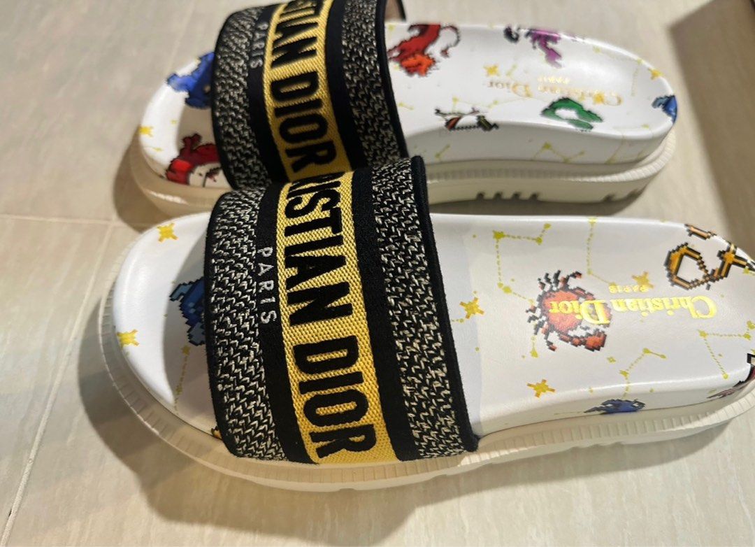 Dior sales chunky slides