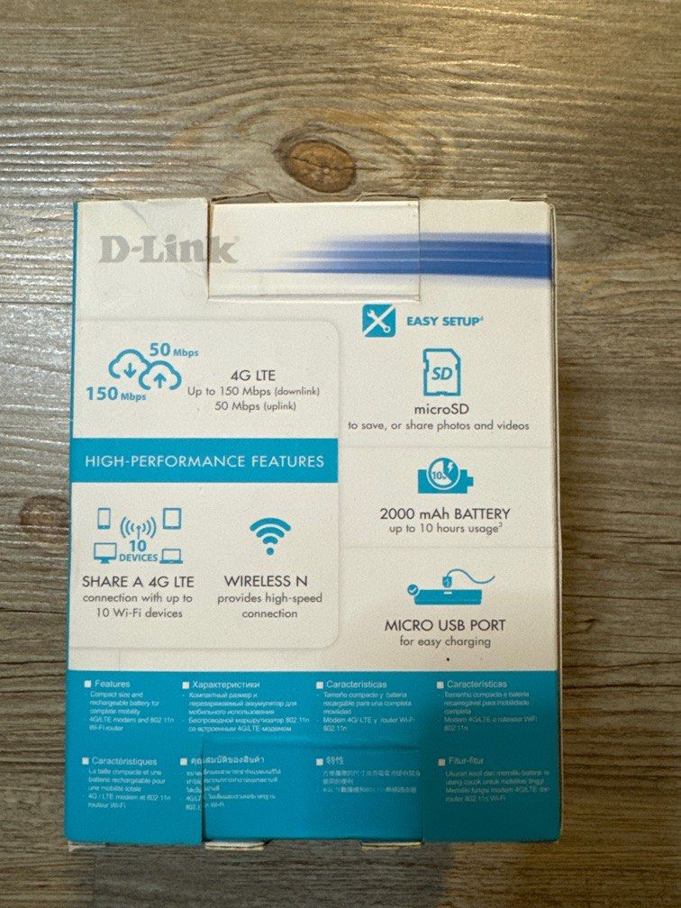 Picture of Dlink 4G LTE Mobile Router, Computers & Tech, Parts & Accessories ...