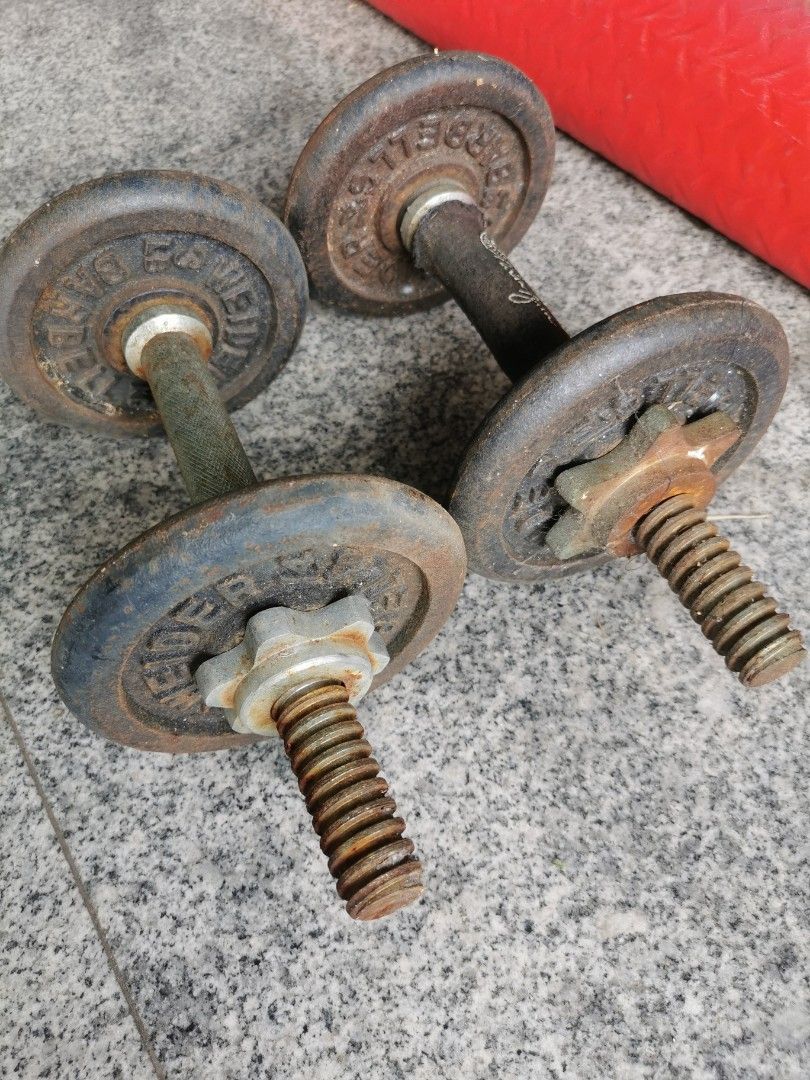 Dumbells discount and plates