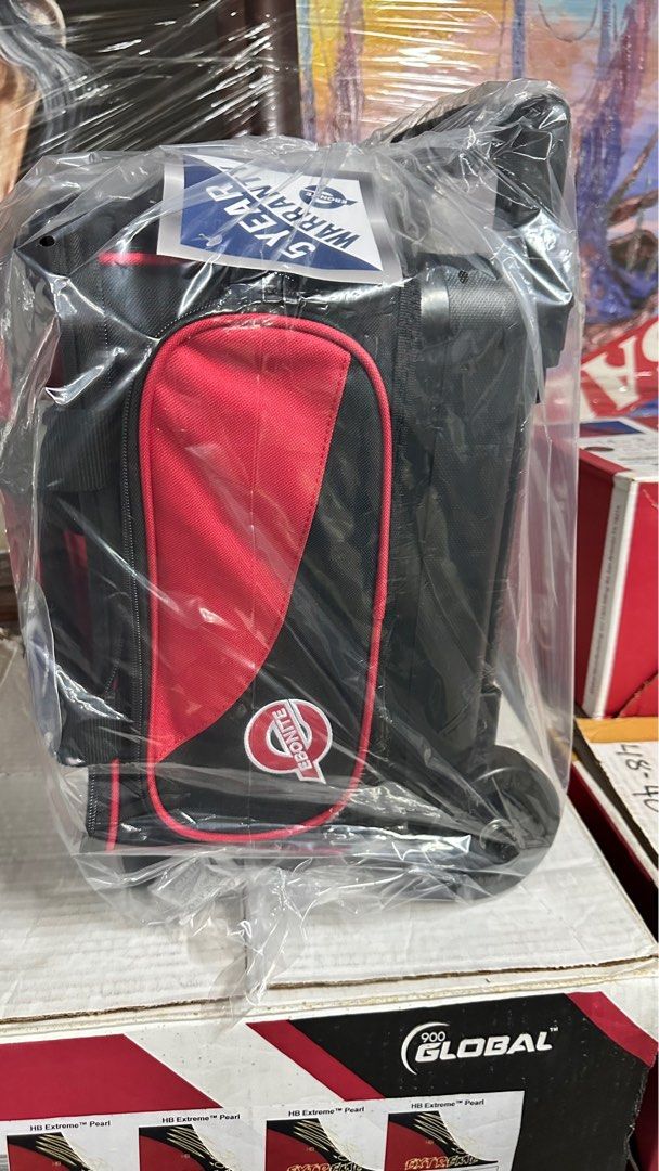 Ebonite 2 ball bowling bag, Sports Equipment, Other Sports Equipment