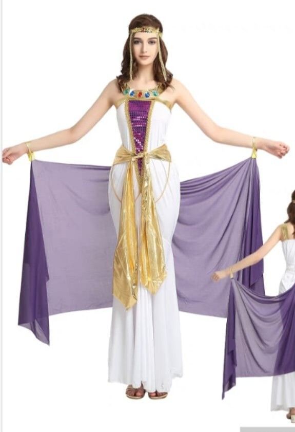 Egyptian toga on sale dress