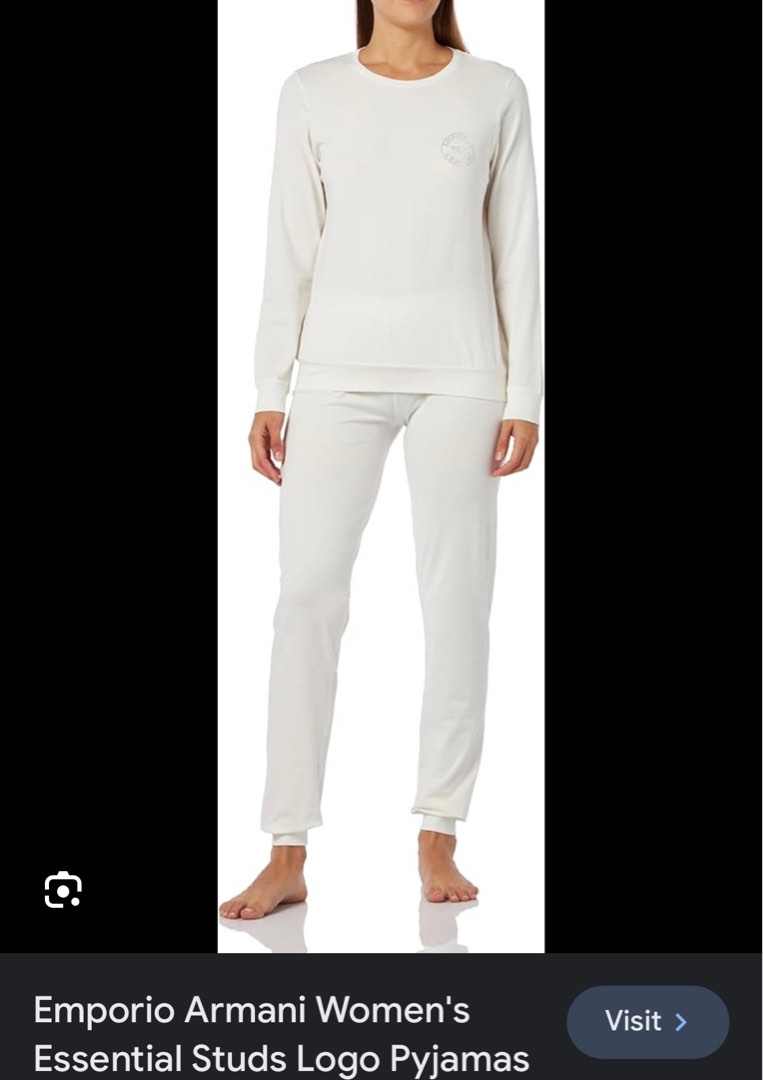 Armani pjs cheap womens