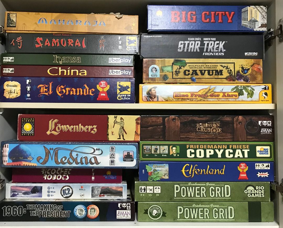 Euro/Designer Board and card games for sale! Reduced prices and more ...