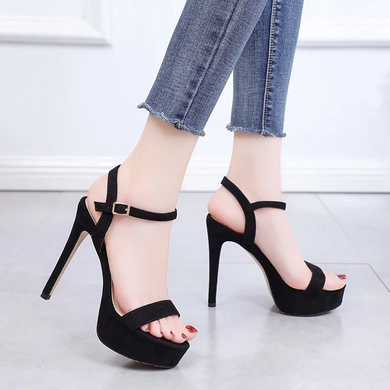 European American High Heels 13cm Women Sandals Size39 Women s