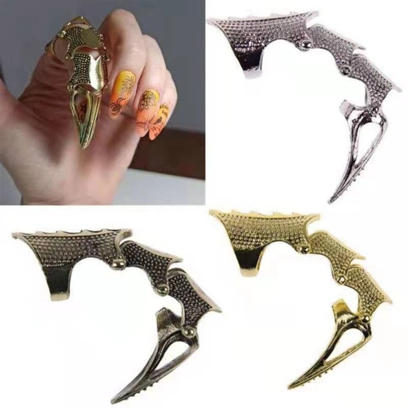 Men's full finger hot sale claw ring
